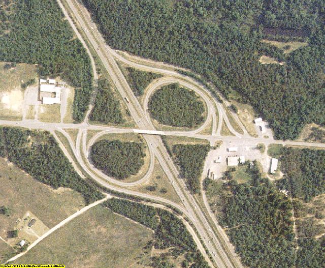 Calhoun County, SC aerial photography detail