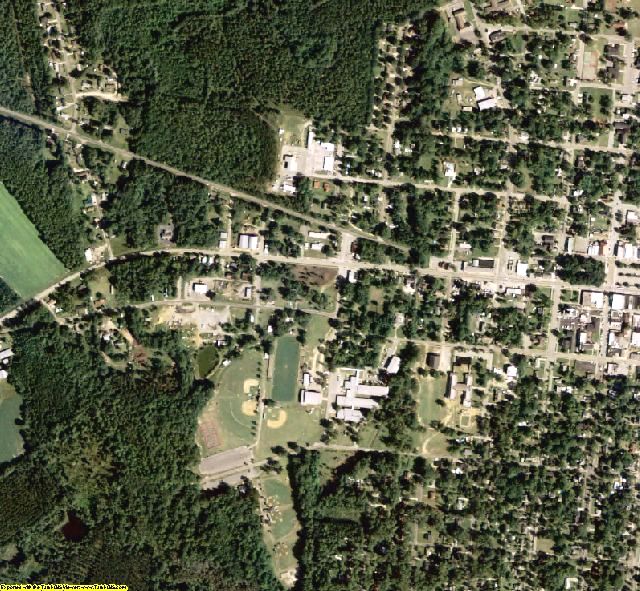 Candler County, GA aerial photography detail