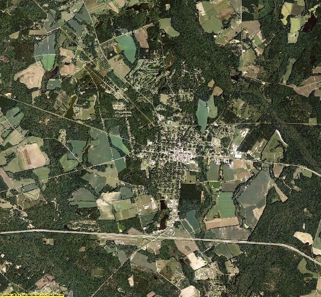 Candler County, Georgia aerial photography