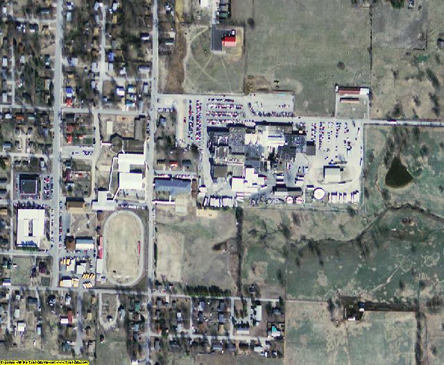 Carroll County, AR aerial photography detail