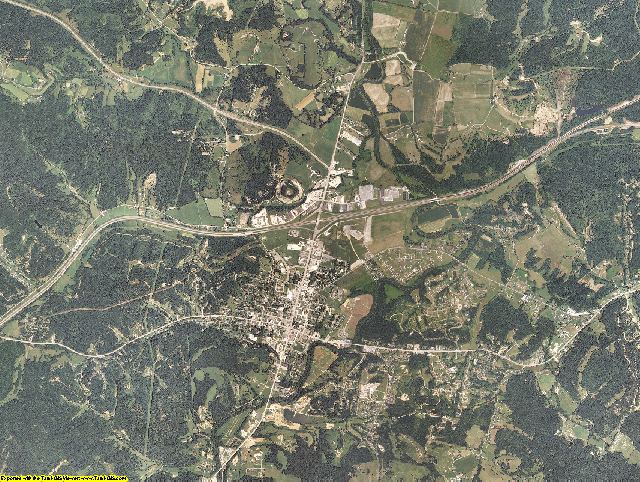 Carter County, Kentucky aerial photography