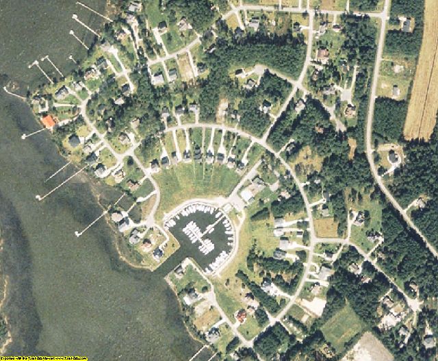 Carteret County, NC aerial photography detail