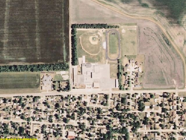 Cass County, ND aerial photography detail