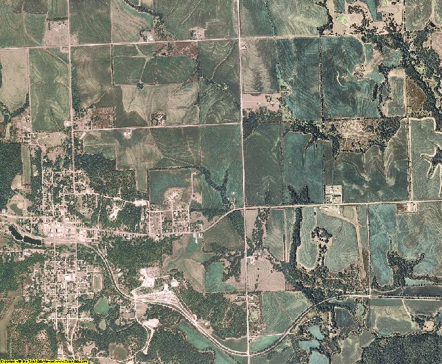 Cass County, Nebraska aerial photography