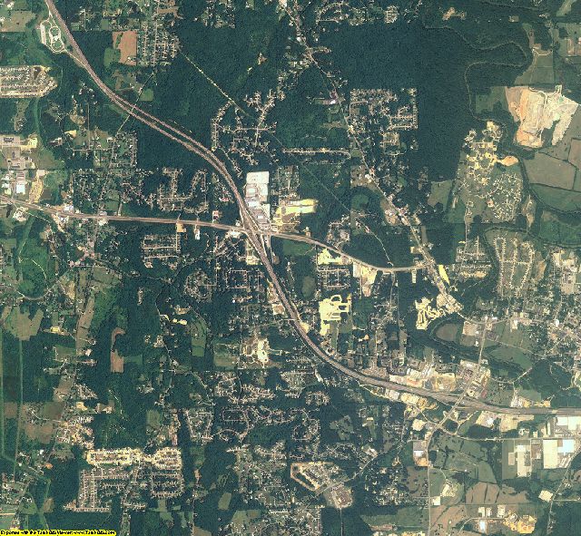 Catoosa County, Georgia aerial photography