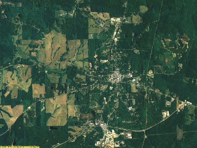 Chambers County, Alabama aerial photography