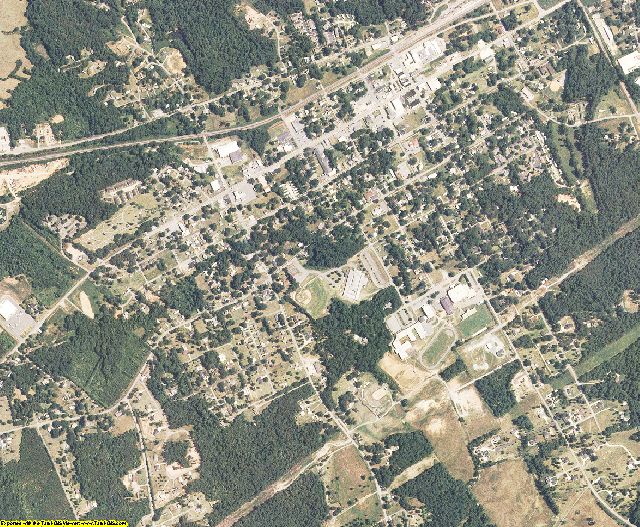 Cherokee County, South Carolina aerial photography