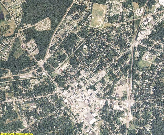 Chester County, South Carolina aerial photography
