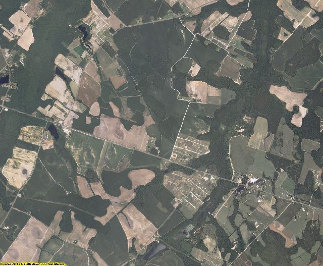 Clarendon County, South Carolina aerial photography