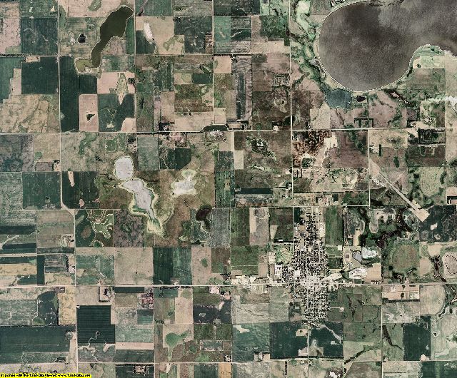 Clark County, South Dakota aerial photography