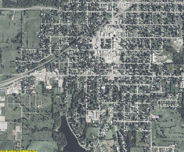 Clarke County, Iowa aerial photography