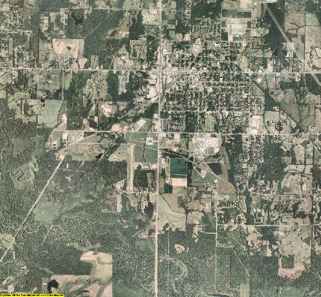 Clay County, Mississippi aerial photography