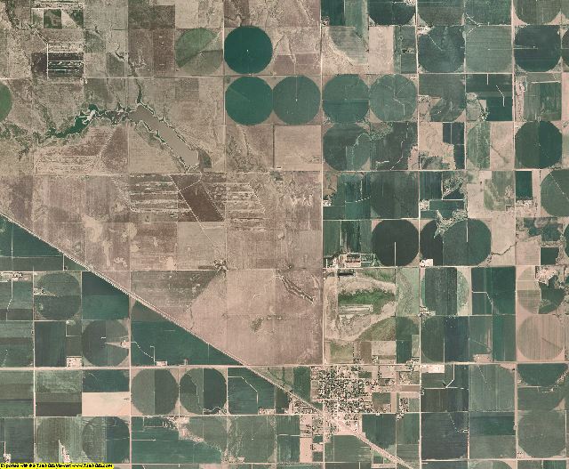 Clay County, Nebraska aerial photography