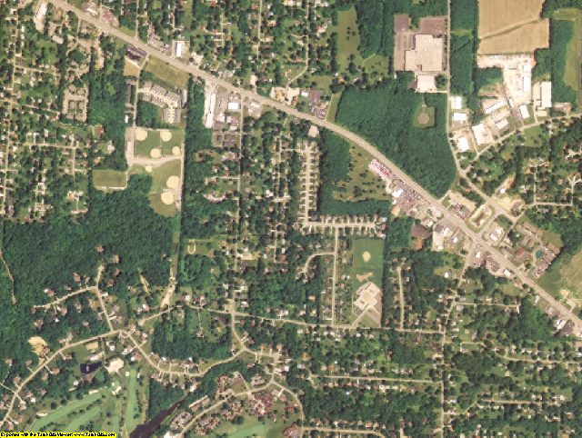 Clermont County, OH aerial photography detail