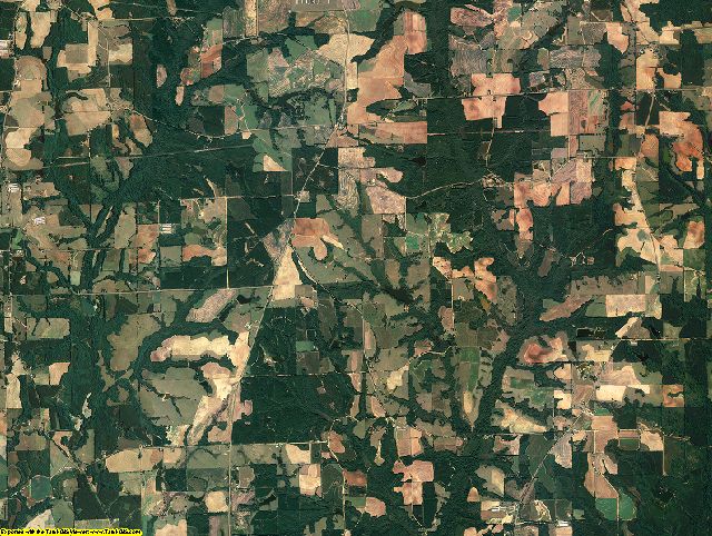 Coffee County, Alabama aerial photography