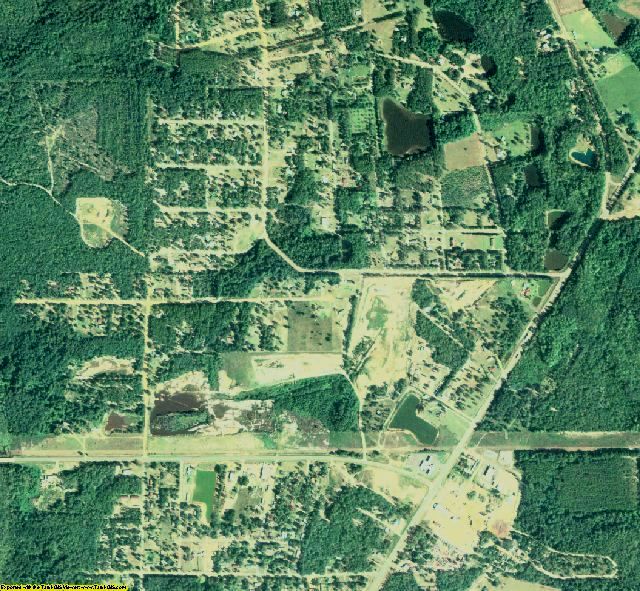 Coffee County, GA aerial photography detail