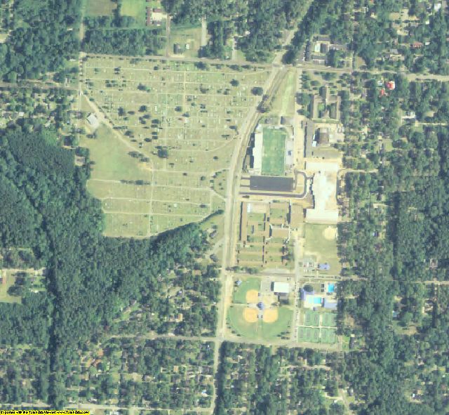Colquitt County, GA aerial photography detail