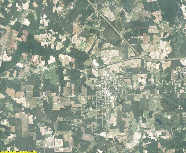 Columbus County, North Carolina aerial photography