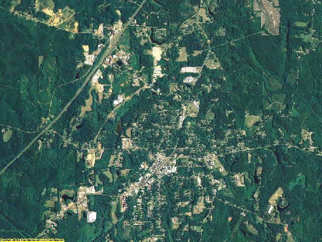 Conecuh County, Alabama aerial photography