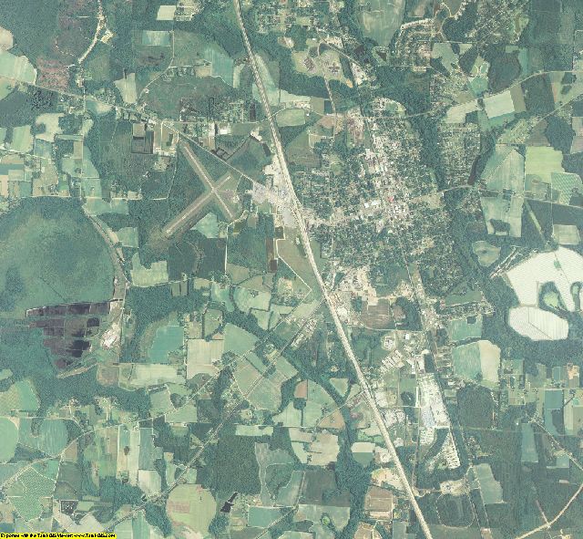 Cook County, Georgia aerial photography