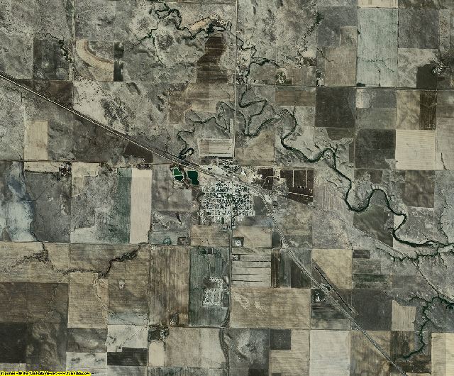 Corson County, South Dakota aerial photography