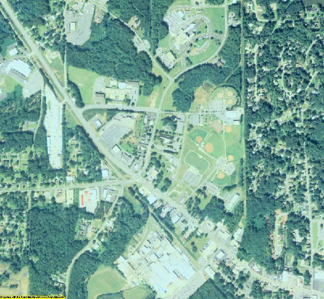 Coweta County, GA aerial photography detail