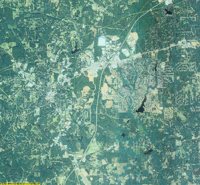 Coweta County, Georgia aerial photography
