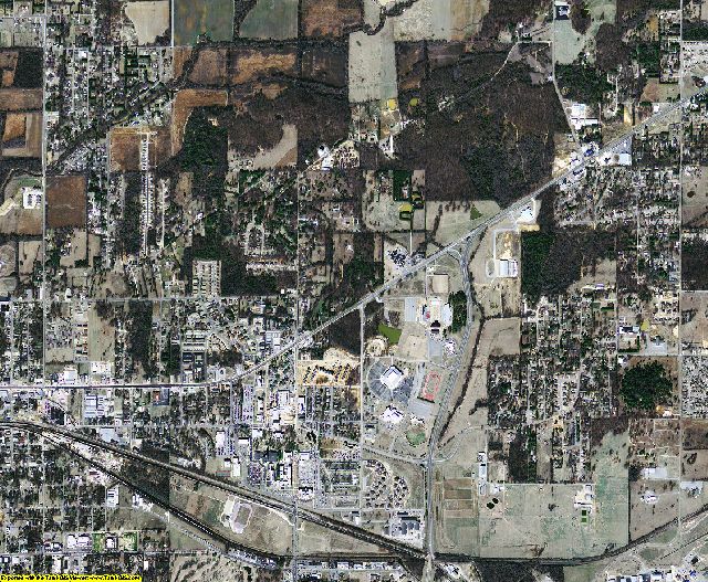 Craighead County, Arkansas aerial photography