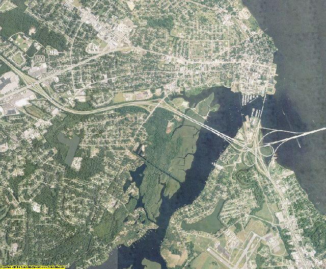 Craven County, North Carolina aerial photography