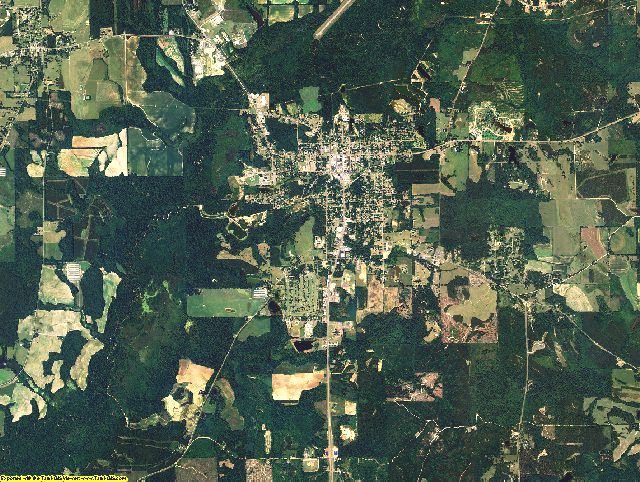 Crenshaw County, Alabama aerial photography