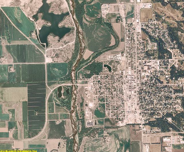 Cuming County, Nebraska aerial photography