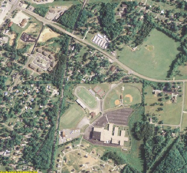 Dade County, GA aerial photography detail