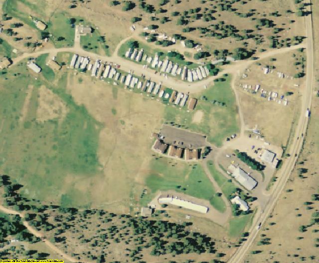 Daggett County, UT aerial photography detail