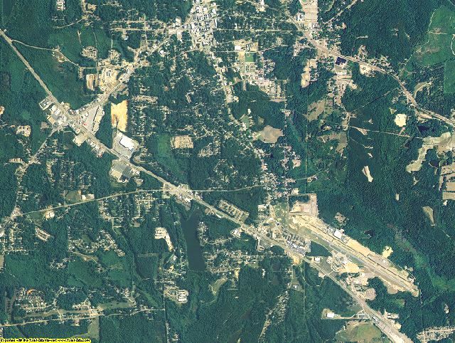 Dale County, Alabama aerial photography