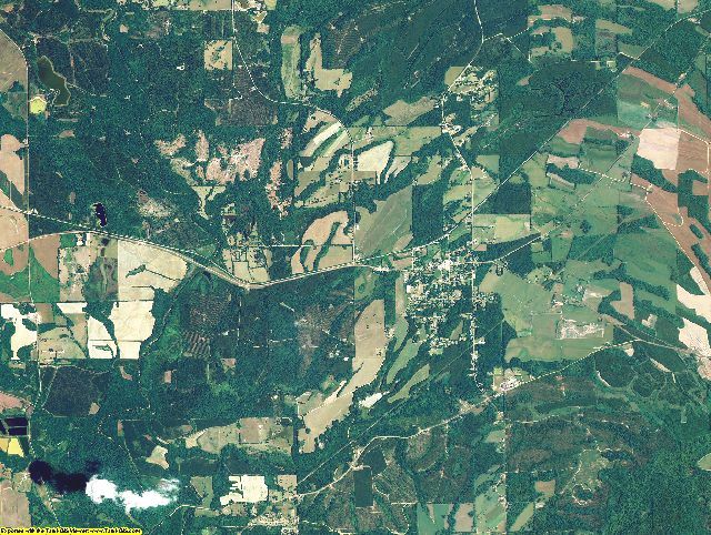 Dallas County, Alabama aerial photography