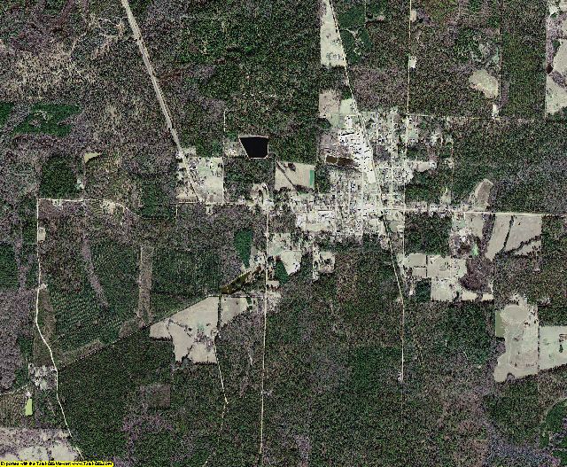 Dallas County, Arkansas aerial photography