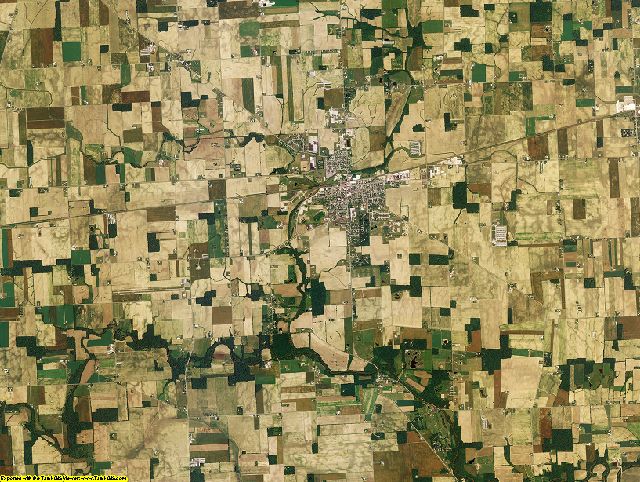 Darke County, Ohio aerial photography