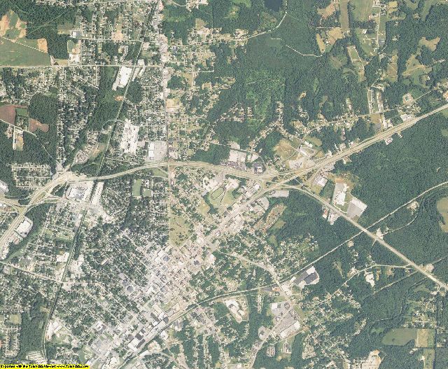 Davidson County, North Carolina aerial photography