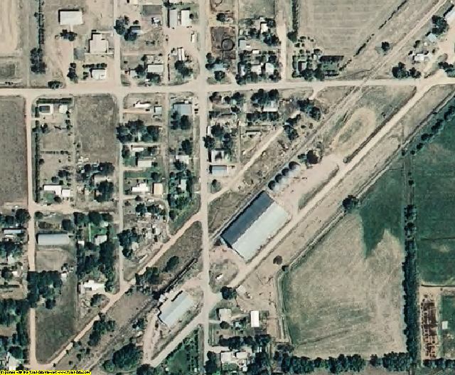 Dawes County, NE aerial photography detail