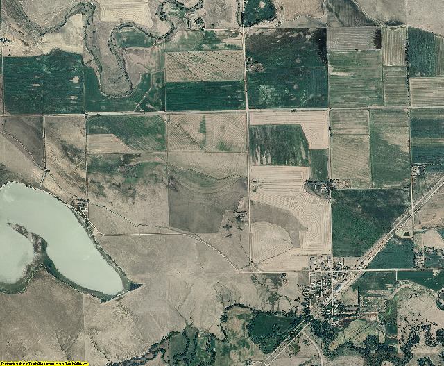 Dawes County, Nebraska aerial photography