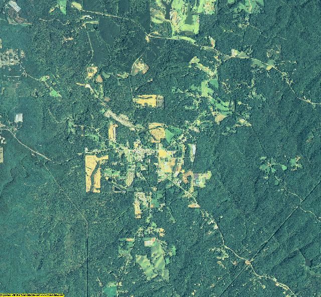 Dawson County, Georgia aerial photography