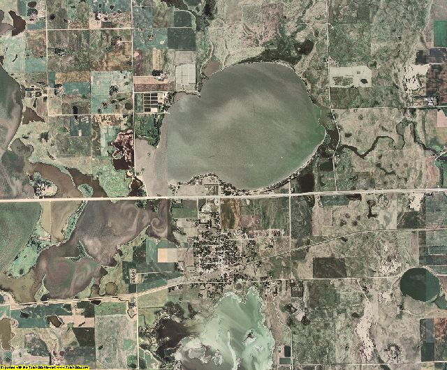 Day County, South Dakota aerial photography