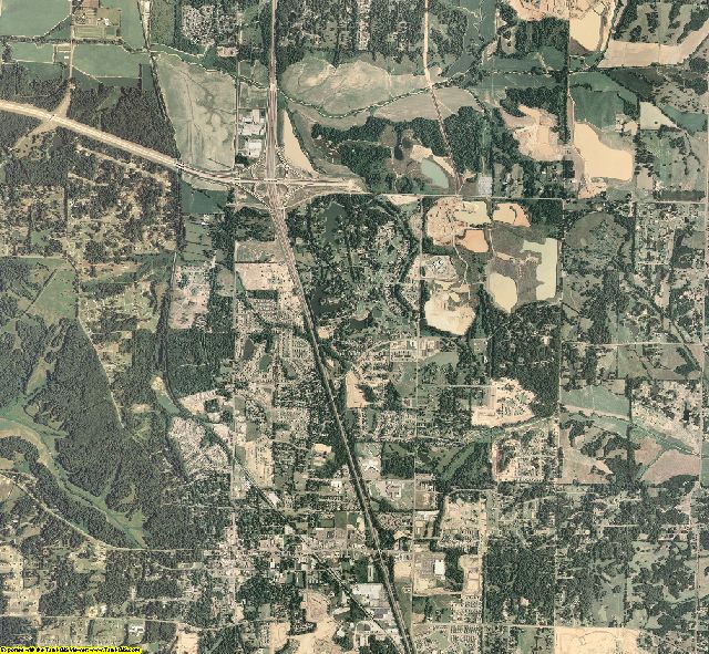 DeSoto County, Mississippi aerial photography