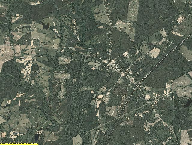 Dinwiddie County, Virginia aerial photography