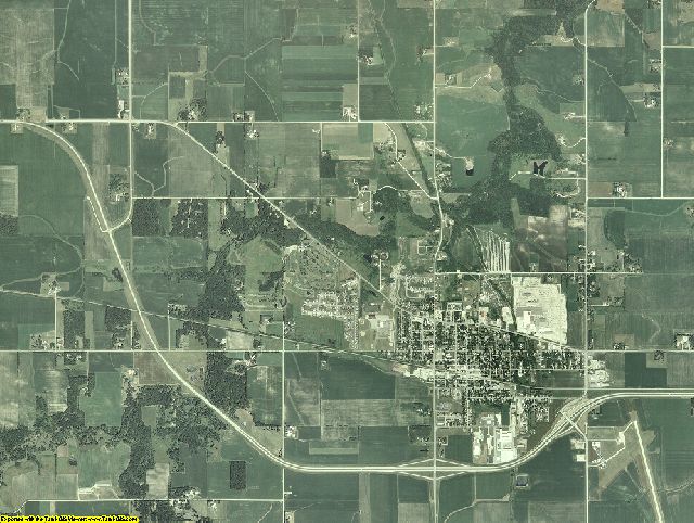 Dodge County, Minnesota aerial photography