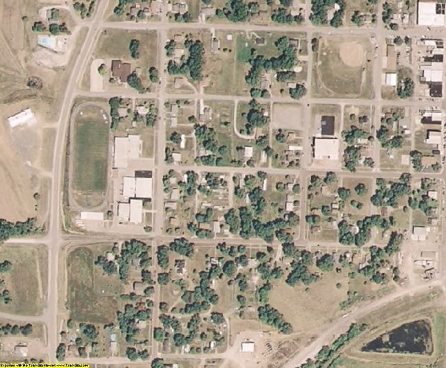 Doniphan County, KS aerial photography detail