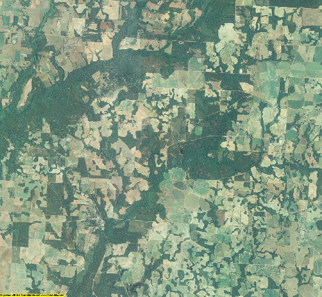Dooly County, Georgia aerial photography