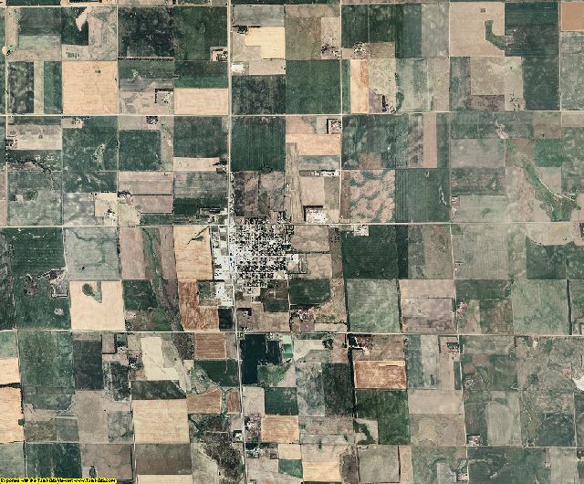 Douglas County, South Dakota aerial photography