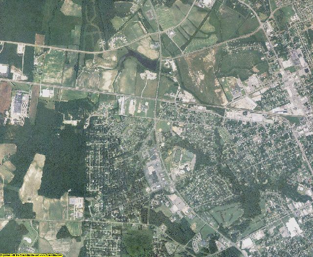 Edgecombe County, North Carolina aerial photography