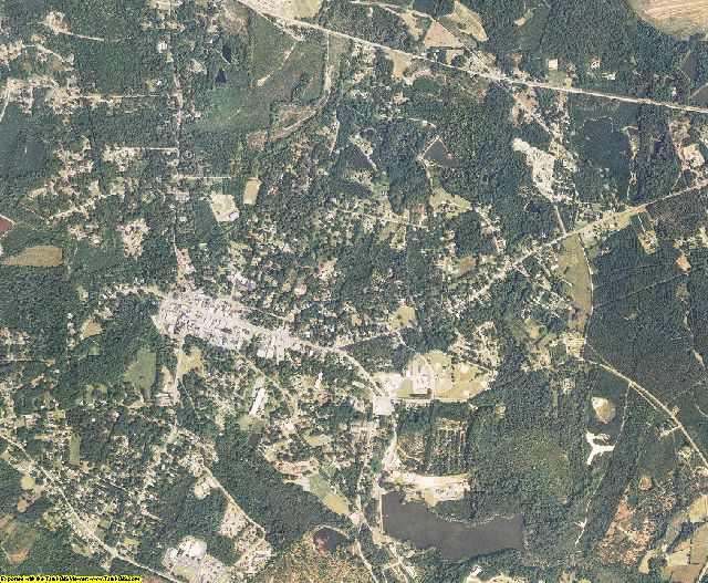 Edgefield County, South Carolina aerial photography